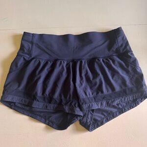 Lululemon Athletica Dark Blue Athletic Shorts